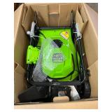 $349 Greenworks  20" 40-Volt Cordless Brushless Push Lawn Mower