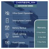 $249 Chamberlain  3/4 HP Wi-Fi Belt Drive Smart Garage Door Opener