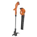 $169 BLACK+DECKER  20-Volt Cordless 10" String Trimmer & 320 CFM Leaf Blower Combo Kit