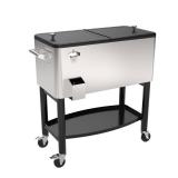 $199 Backyard Creations  80 Qt. Stainless Steel Patio Cooler