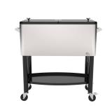 $199 Backyard Creations  80 Qt. Stainless Steel Patio Cooler