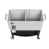 $199 Backyard Creations  80 Qt. Stainless Steel Patio Cooler