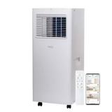 $239 TCL 5,000 BTU 150 Sq ft Smart Portable Air Conditioner, Fan & Dehumidifier with Install Kit (White) - W5P93-5