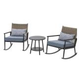 $349 Backyard Creations  Muskegon 3-Piece Rocker Set