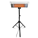 $169 Heat Storm  1,500W Infrared Heater Tripod Combo with Motion Sensor