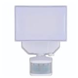 Patriot Lighting  Solar-Powered 240  Motion Sensing LED White Outdoor Security Flood Light
