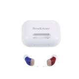 Brookstone Compact Hearing Amplifier with charging case