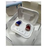 Brookstone Compact Hearing Amplifier with charging case