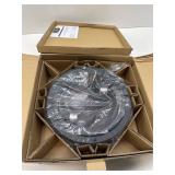Patriot Lighting  Hale Black 2-Light Flush Mount Ceiling Light
