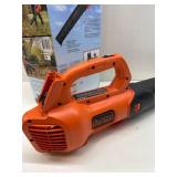 $120 BLACK+DECKER  20-Volt Cordless 320 CFM Leaf Blower