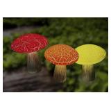Patriot Lighting  Multi-Color Solar Mushroom Light - 3 Pack