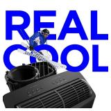 $699 Midea Duo 12000-BTU DOE (115-Volt) Black Vented Wi-Fi enabled Portable Air Conditioner with Heater with Remote Cools 550-sq ft