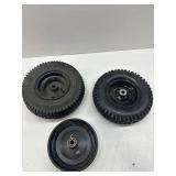 Miscellaneous tires and parts.