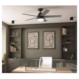 2 Hunter AeroSync 50 in. (127 cm) Smart Ceiling Fans - Untested / AS-IS