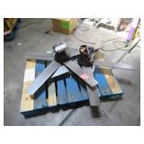 2 Hunter AeroSync 50 in. (127 cm) Smart Ceiling Fans - Untested / AS-IS