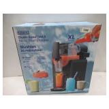Iceman by Chefman Slush-Ease 88 oz. Total / 64 oz. Drink Capacity Slushy Maker with Touchscreen - Black