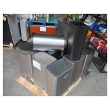 Pallet of Store Overstock and Ecommerce Product and Returns - Trash Cans