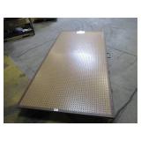 Giant Double Side Peg Board with Metal Frame - Damage in One Corner