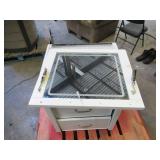 Universal Broadmoore Odessa Lift-top Vanity with LED Lighted Mirror - Needs TLC