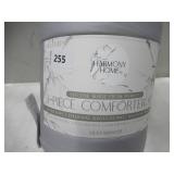 NEW Harmony Home 3-Piece Viscose Made from Bamboo Comforter Set Full/Queen - Gray