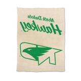 NEW Logo Brands North Dakota Fighting Hawks Luxe Dreams Throw, 60" x 80"