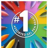NEW Paper Mate InkJoy Gel Pens, Medium Tip, Assorted Colors, 15 Count
