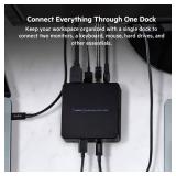 Belkin USB-C Dual Display Docking Station - Type-C, USB 3.2 Gen 1, Black