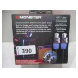 Monster Prolink Performer 600 Speaker Cable with Speak, On Connectors, 6ft, Speak, On Plugs