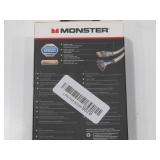 Monster HDMI Cable 4k Ultra HD with Ethernet - Corrosion-Resistant 24k Rose Gold Contacts and V-Grip Connection - HDMI Cable for PS3 and Computer Monitor - 4 FT