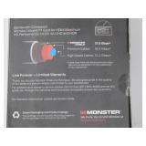 Monster 6Ft HDMI Electronic Cable 4K Ultra Hd with Ethernet Cord 60/120 Hz Refresh Speed 21Gbps 1080p Video Corrosion Resistant Gold Contac