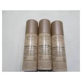 NEW 3 Pack of Lunata Beauty - Hold Me Down Hair Spray - Travel size 2.1 oz Bottles