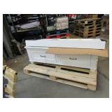 Main Parts of Rose Storage Bed - White - Queen - Missing Parts