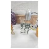81 Avon Bouquet Vase, Jasperware, Paperweigt, misc