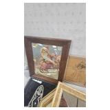 Geir Elevator Advertising, pictures, vintage Tablecloth