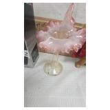 Jack in the Pulpit Vase, Cat Pillow, Drake Process Mache Rabbit