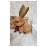 Jack in the Pulpit Vase, Cat Pillow, Drake Process Mache Rabbit