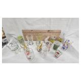 Lot of Vintage Glass of Various Themes