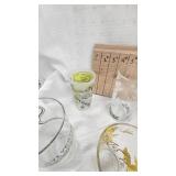 Lot of Vintage Glass of Various Themes