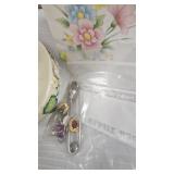 Advertising/Collector Buttons, Vintage Figures, Vase, Pictures