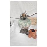 Gone with the Wind Style Lamp, Vintage Jar, Paperweight
