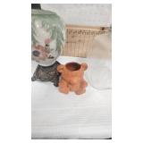 Gone with the Wind Style Lamp, Vintage Jar, Paperweight