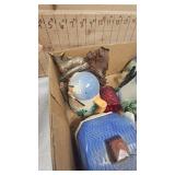 Windmill Tea Set, Cintage Bird Planter