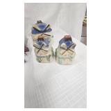 Windmill Tea Set, Cintage Bird Planter