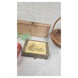 Coca Cola Ornaments, Jadite Coffee Cups, Jewelry Box, Ashtray