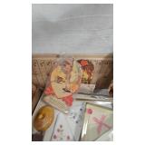 Chalkware, Valentine Vintage Decorations