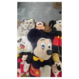 Lot of Stuffed Toys included lots of Mickey Mouse
