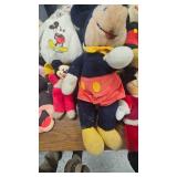 Lot of Stuffed Toys included lots of Mickey Mouse