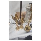 Crystal Beaded Lamp, Banqueet Oil Lamp, Candle Holders