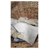 Lot of Various Baskets, Picnic Baskets
