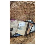 Lot of Various Baskets, Picnic Baskets